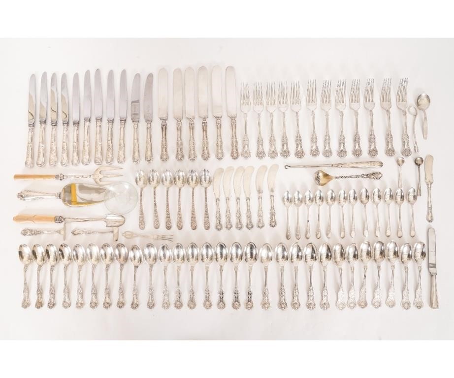 Sterling silver flatware in the Kings