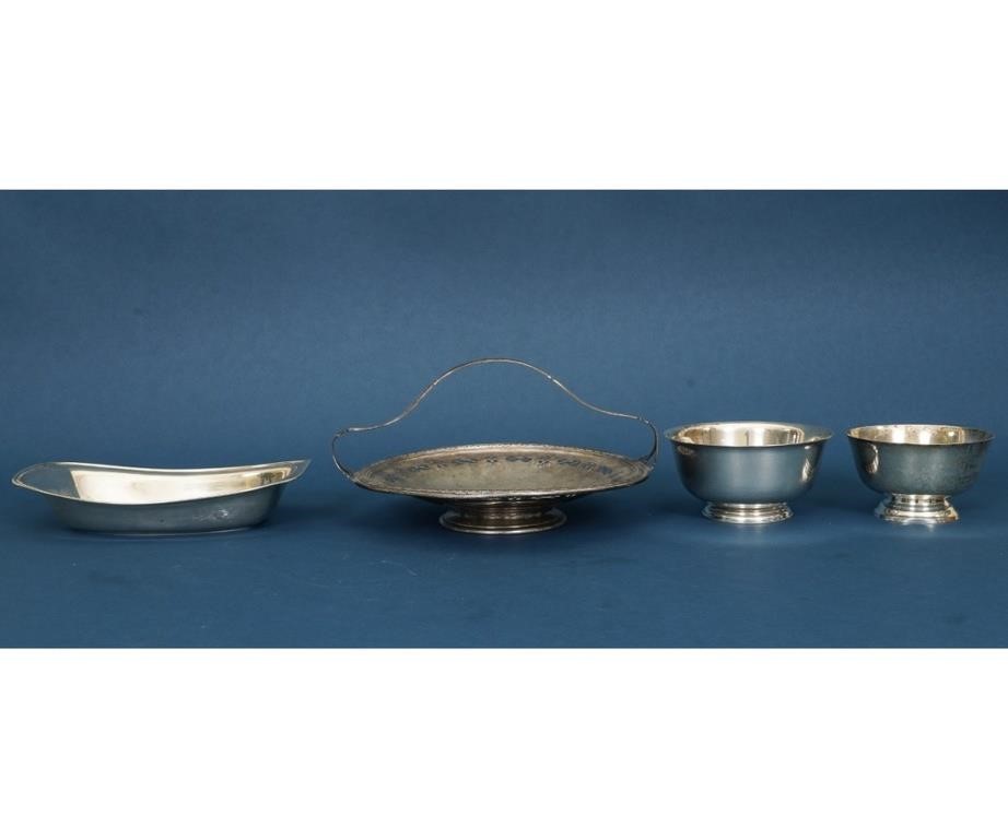 Sterling silver tableware to include