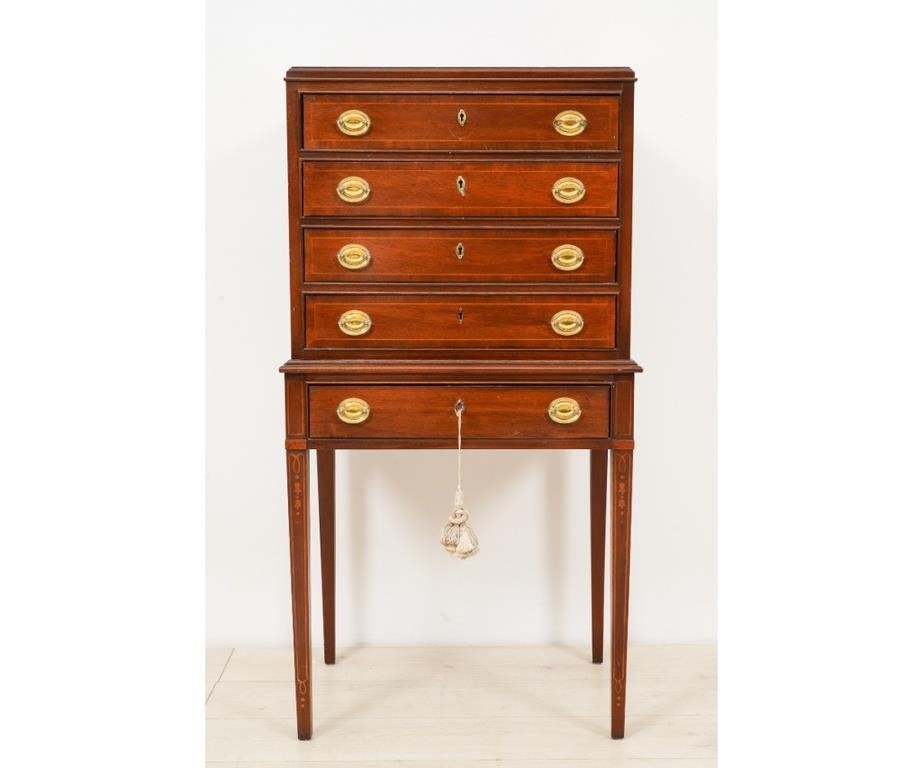 Councill Hepplewhite style mahogany