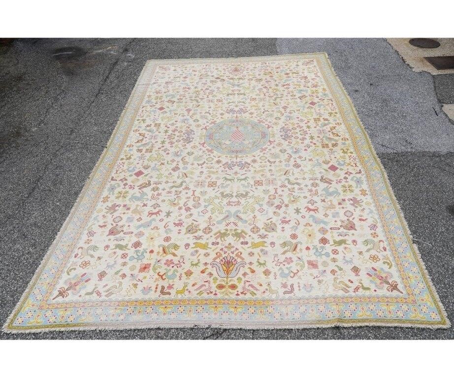 Palace size Portuguese garden carpet