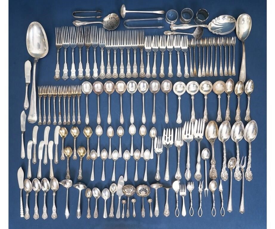 Sterling silver flatware various makers