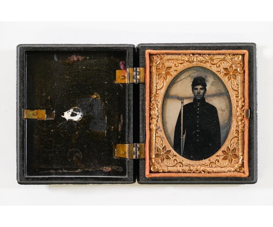 Ambrotype of a Union Civil War 28a159