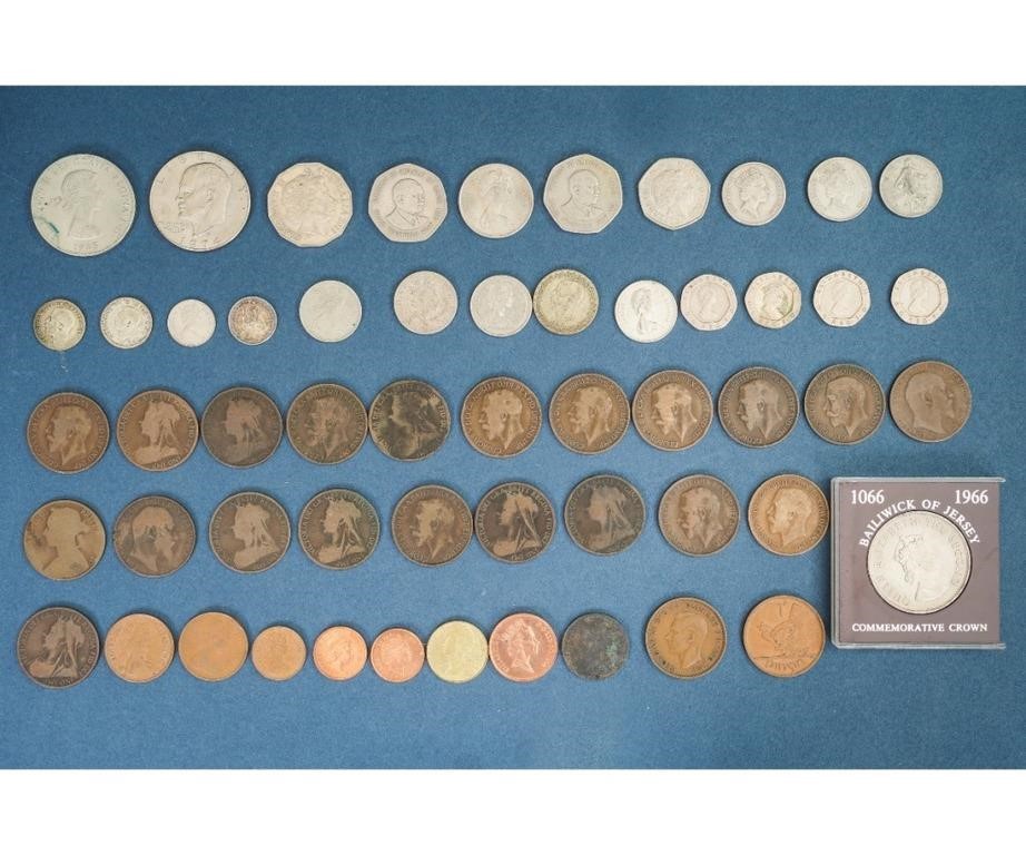 Collection of foreign coins various 28a15c