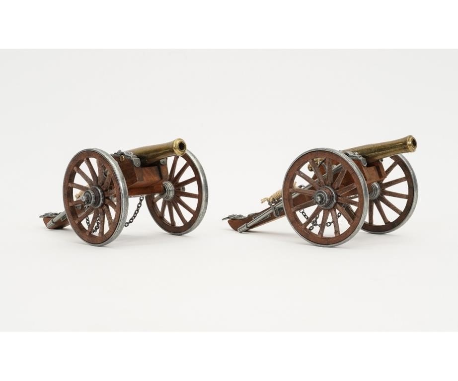 Pair of 1861 Dahlgren model cannons