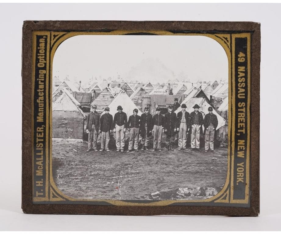 Uncased ambrotype of Civil War 28a18b