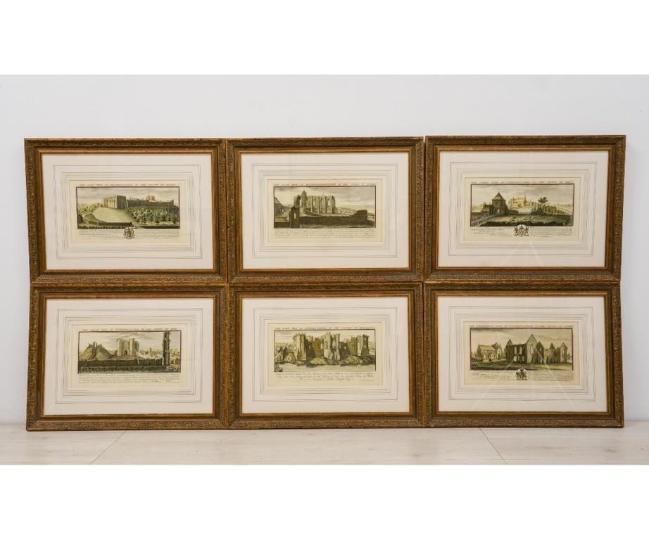 Set of six framed and finely matted 28a1a1