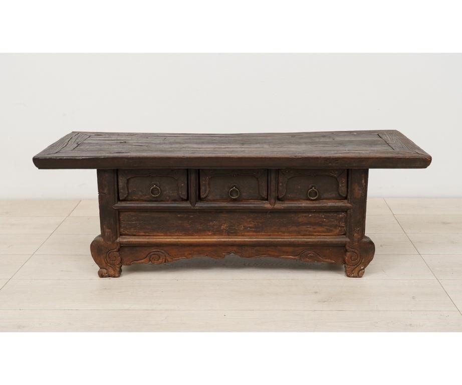 Asian diminutive carved altar table  28a1ff