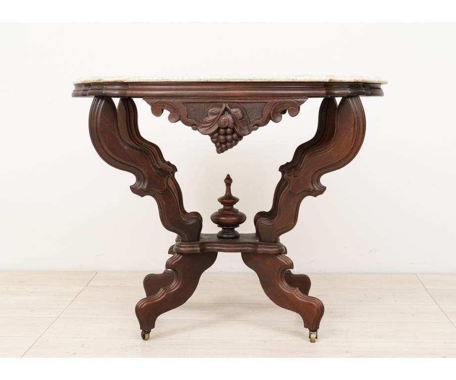 Victorian carved walnut parlor 28a22d