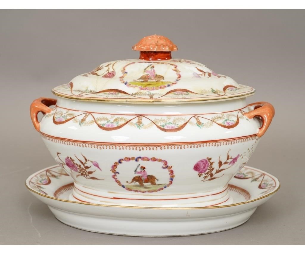 Chinese export porcelain covered 28a413