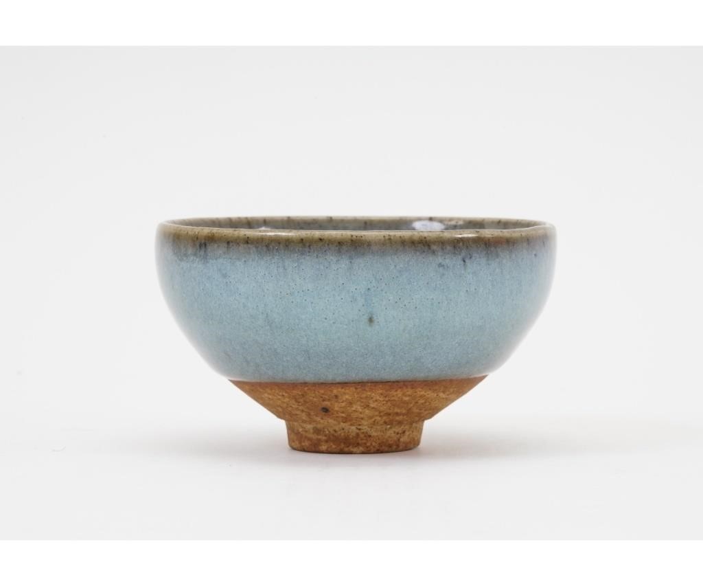 Chinese blue glazed bowl, 13th