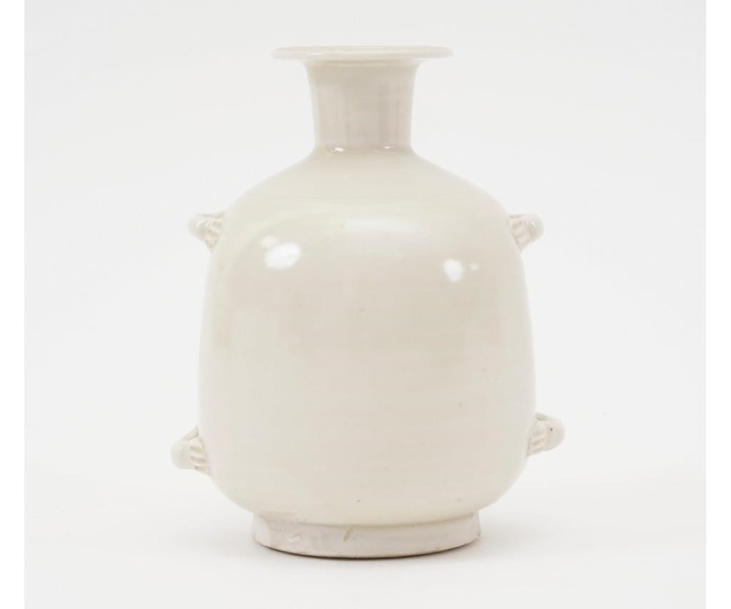 Early Chinese Ding stoneware flask 28a50a
