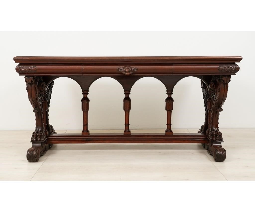 French Renaissance Revival mahogany 28a571