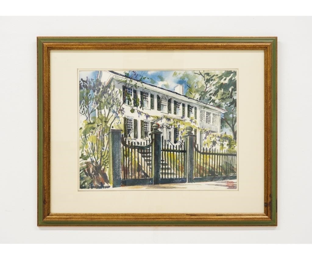 Fred Bees (1917-2002, PA), framed