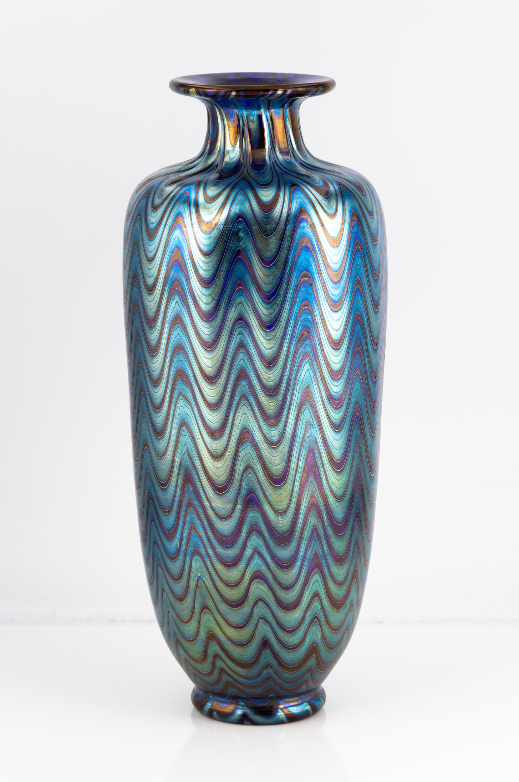 LOETZ ART GLASS VASE Austria, early