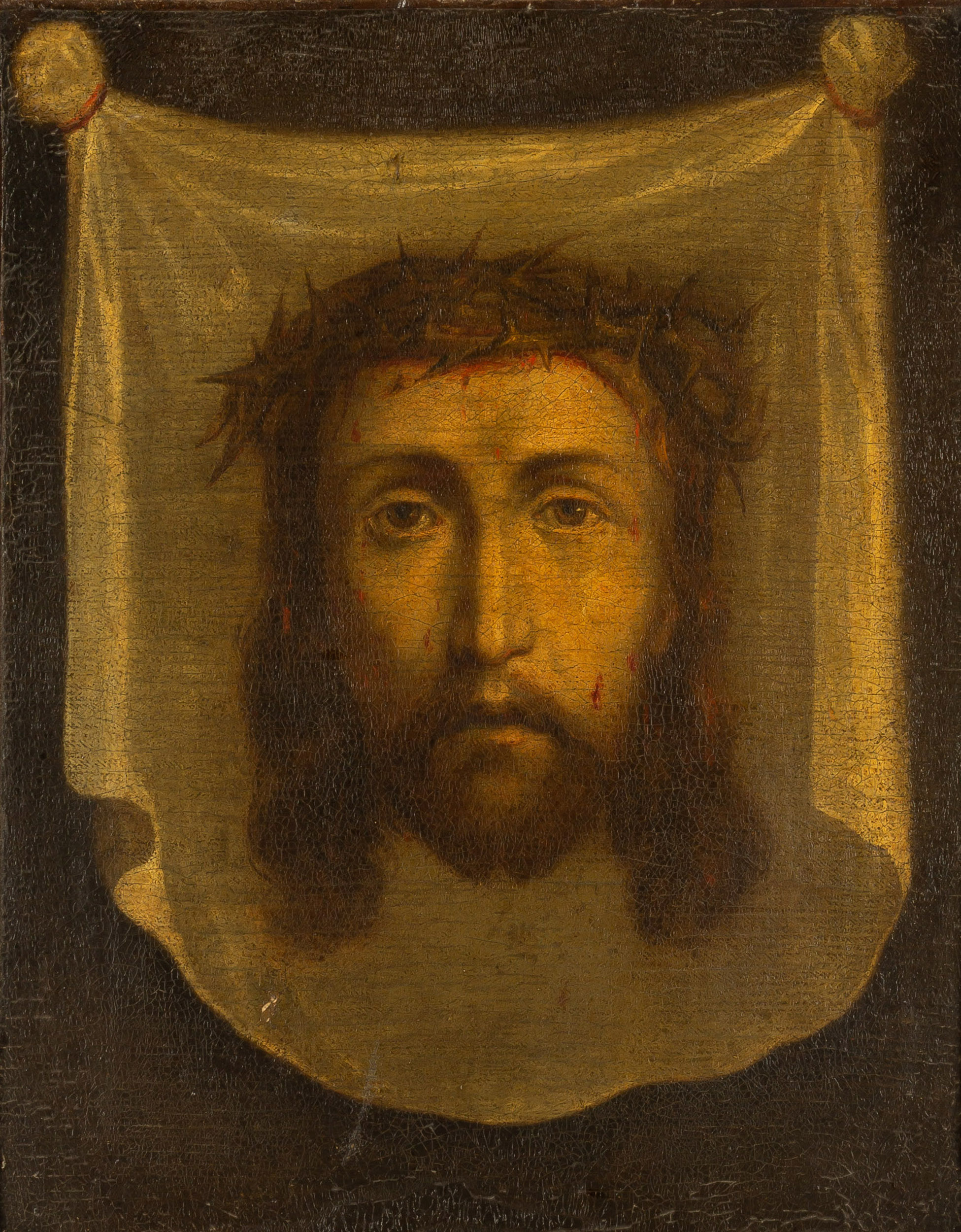 18TH/19TH CENTURY CHRIST WITH VERONICA'S