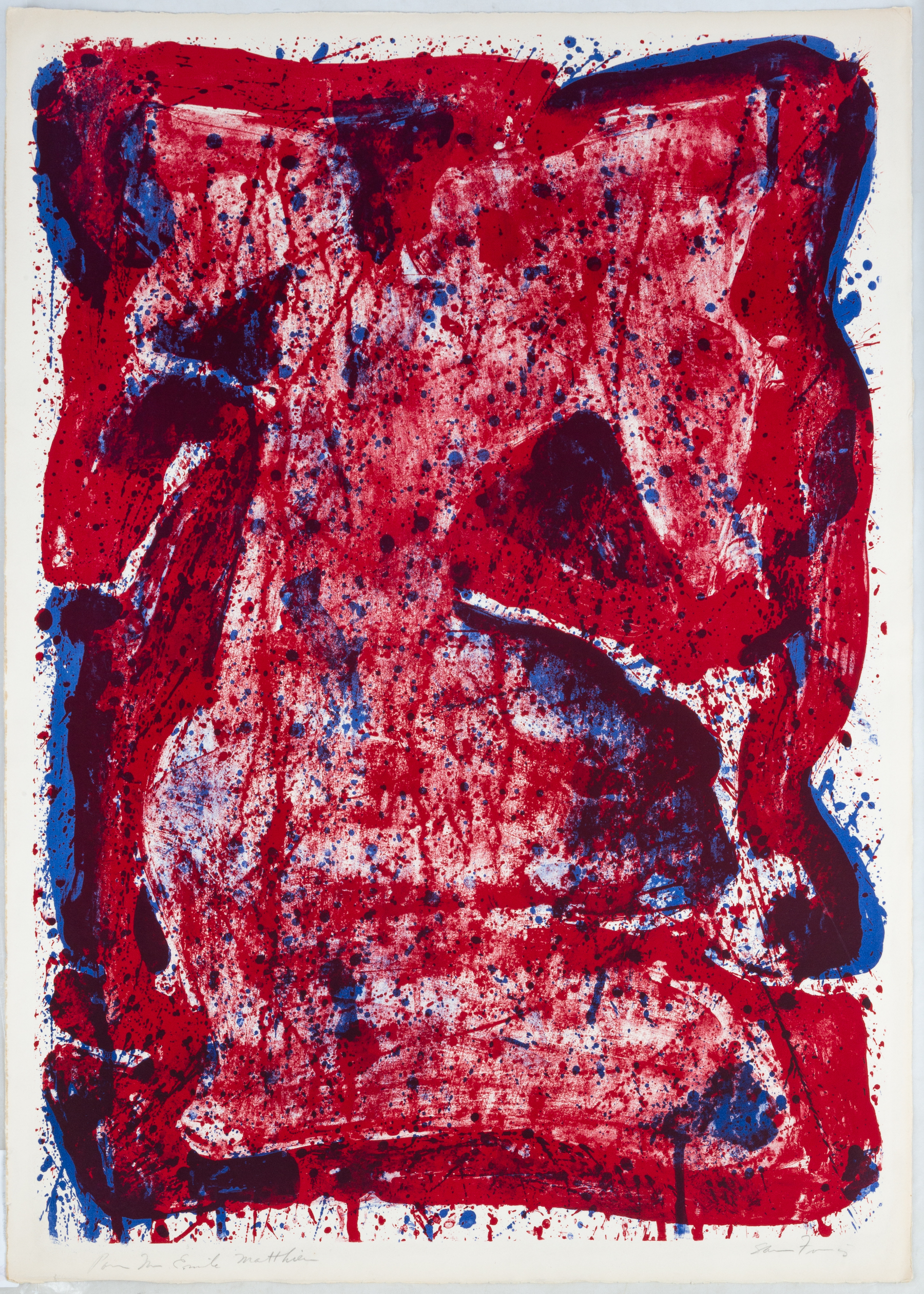 SAM FRANCIS AMERICAN 1923 1994  28d262