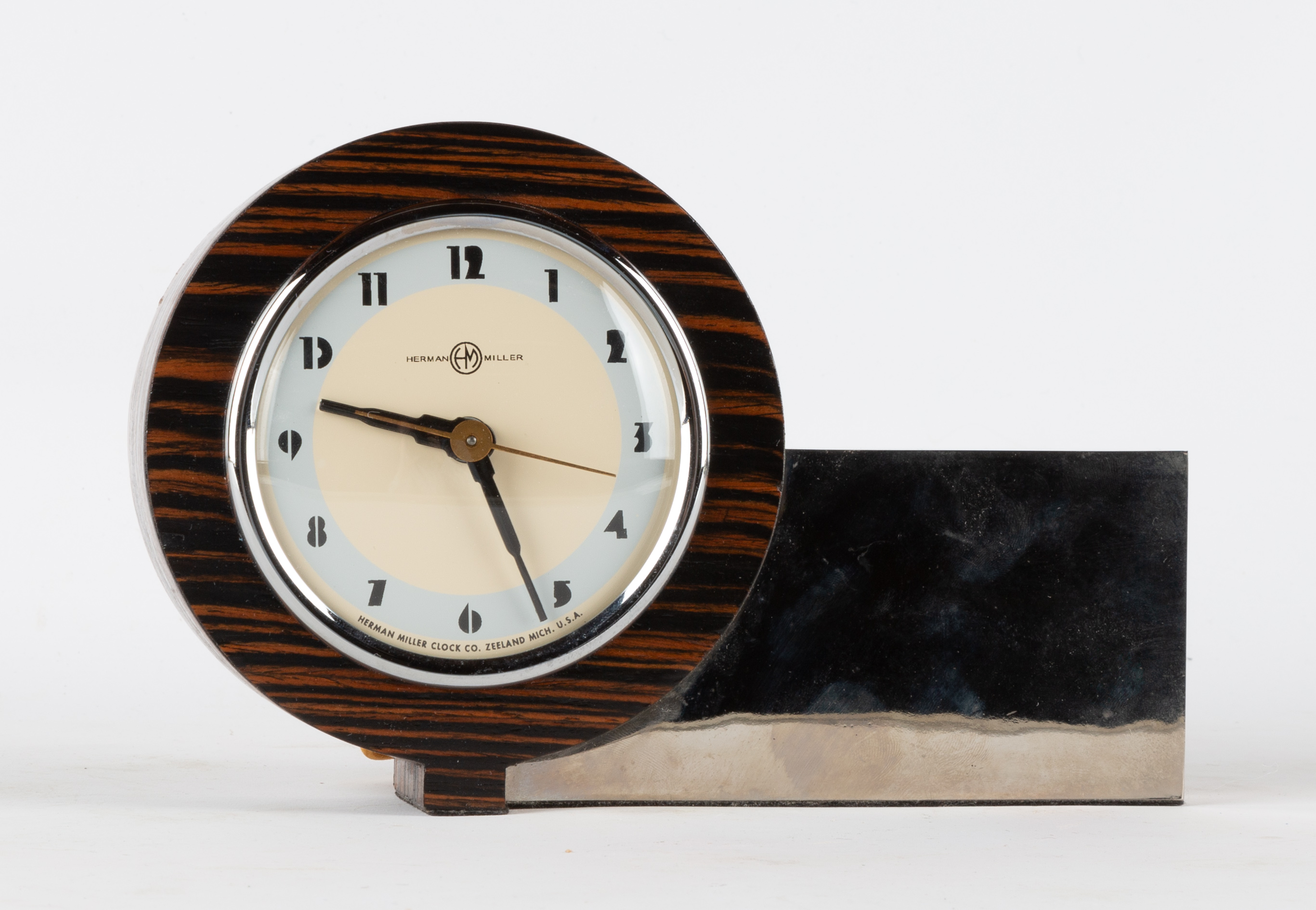 GILBERT ROHDE STYLE CLOCK Rosewood 28d2ae