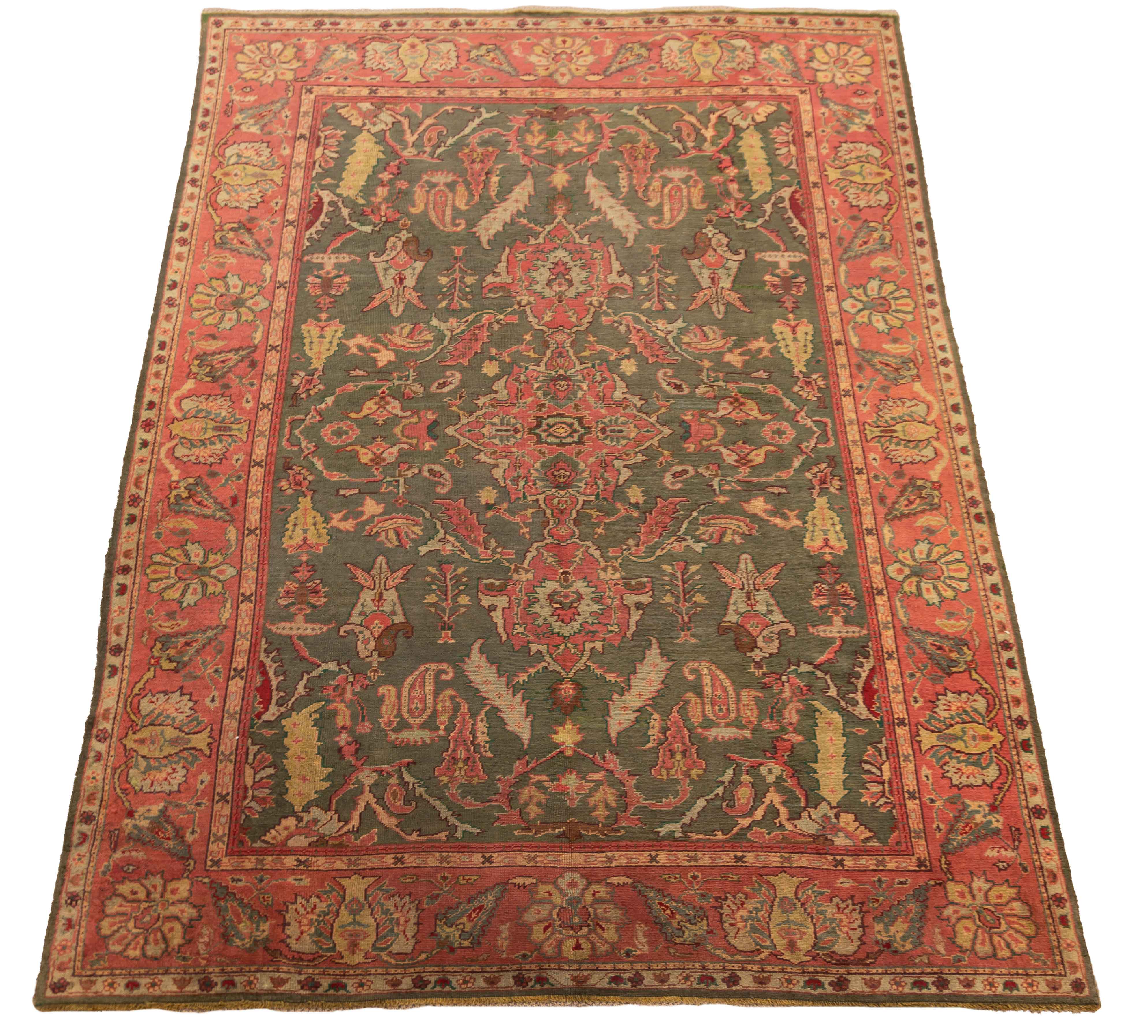 OUSHAK ORIENTAL RUG Oushak Oriental 28d308