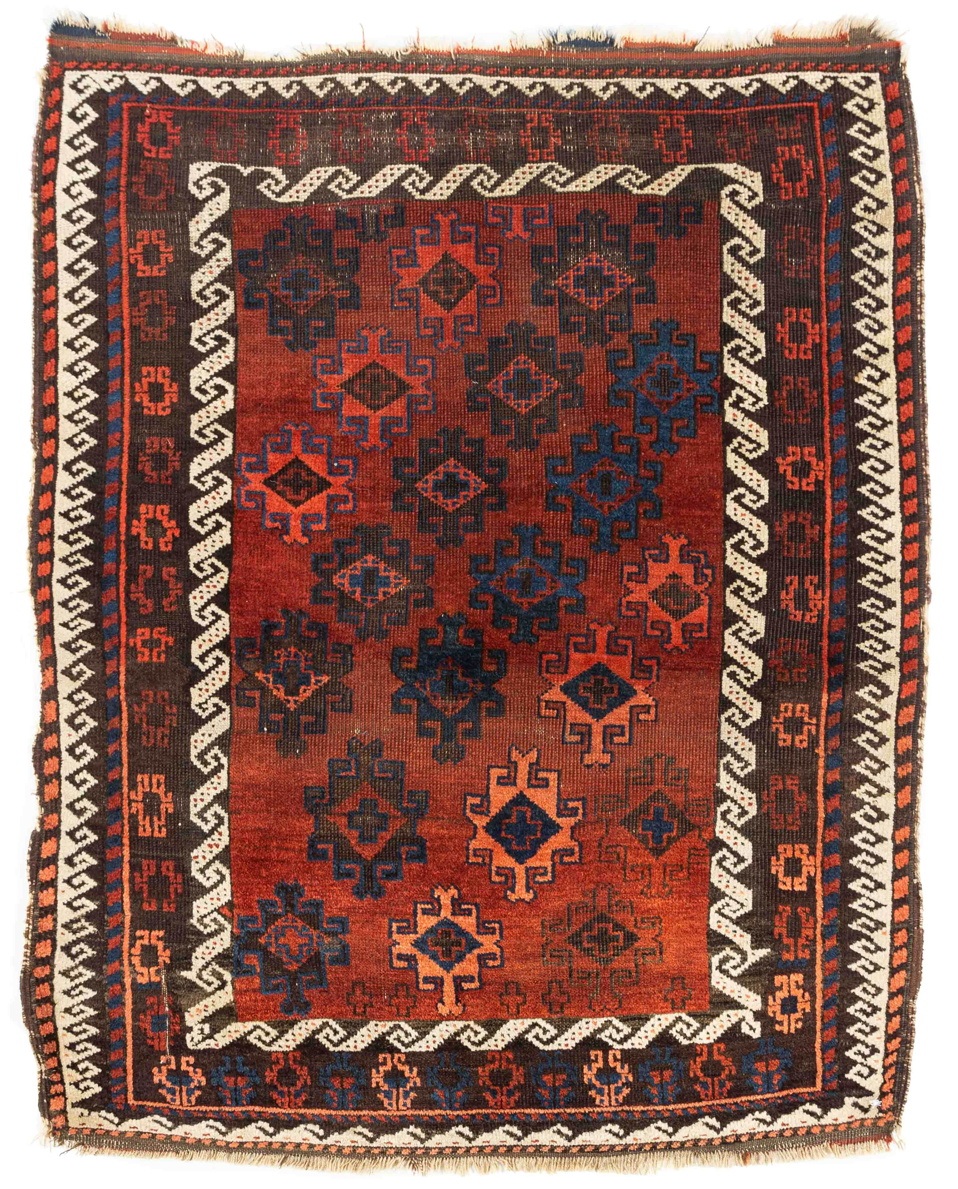 BOKHARA ORIENTAL RUG circa 1900  28d318