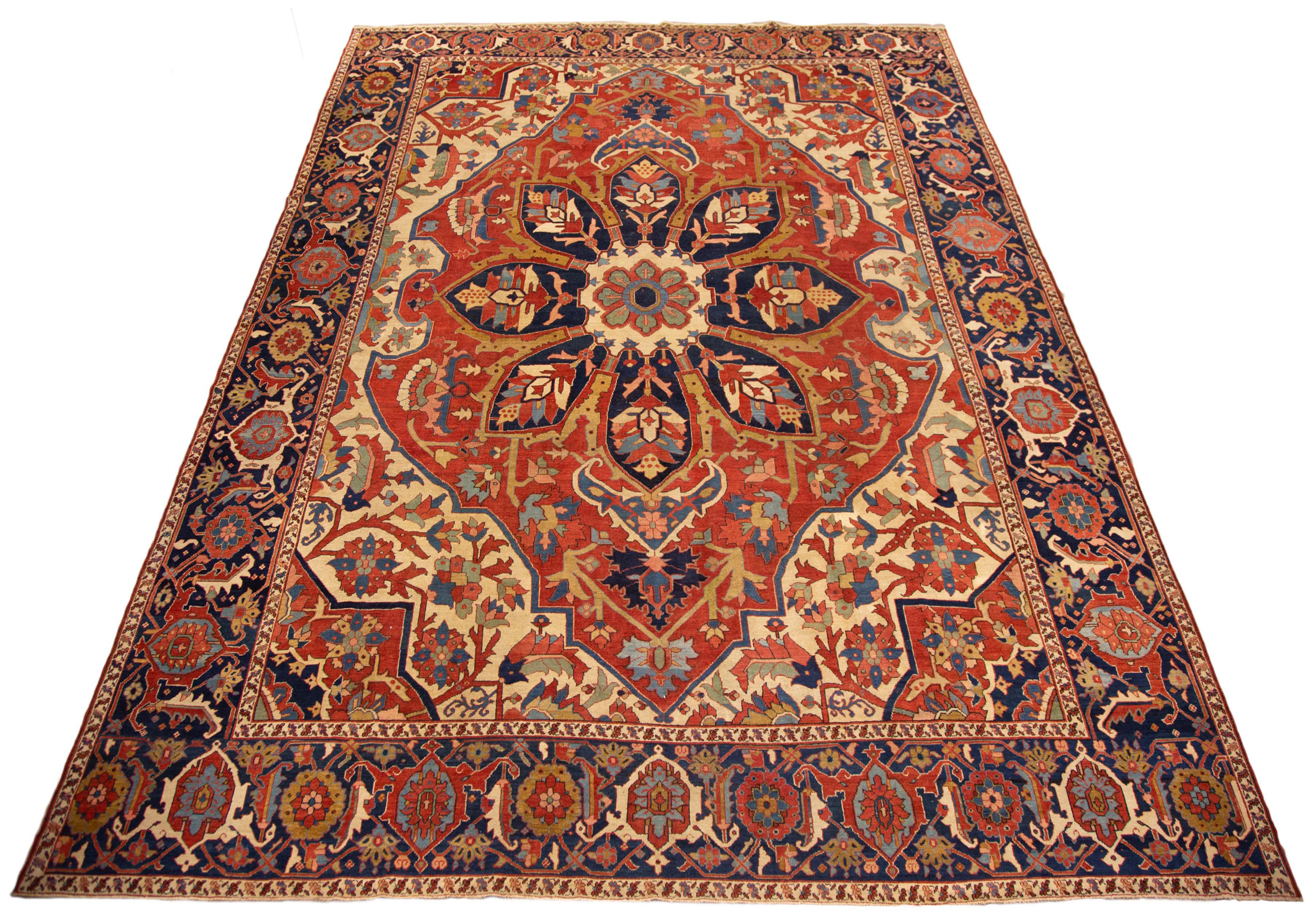 SERAPI ORIENTAL RUG 19th century  28d3c8