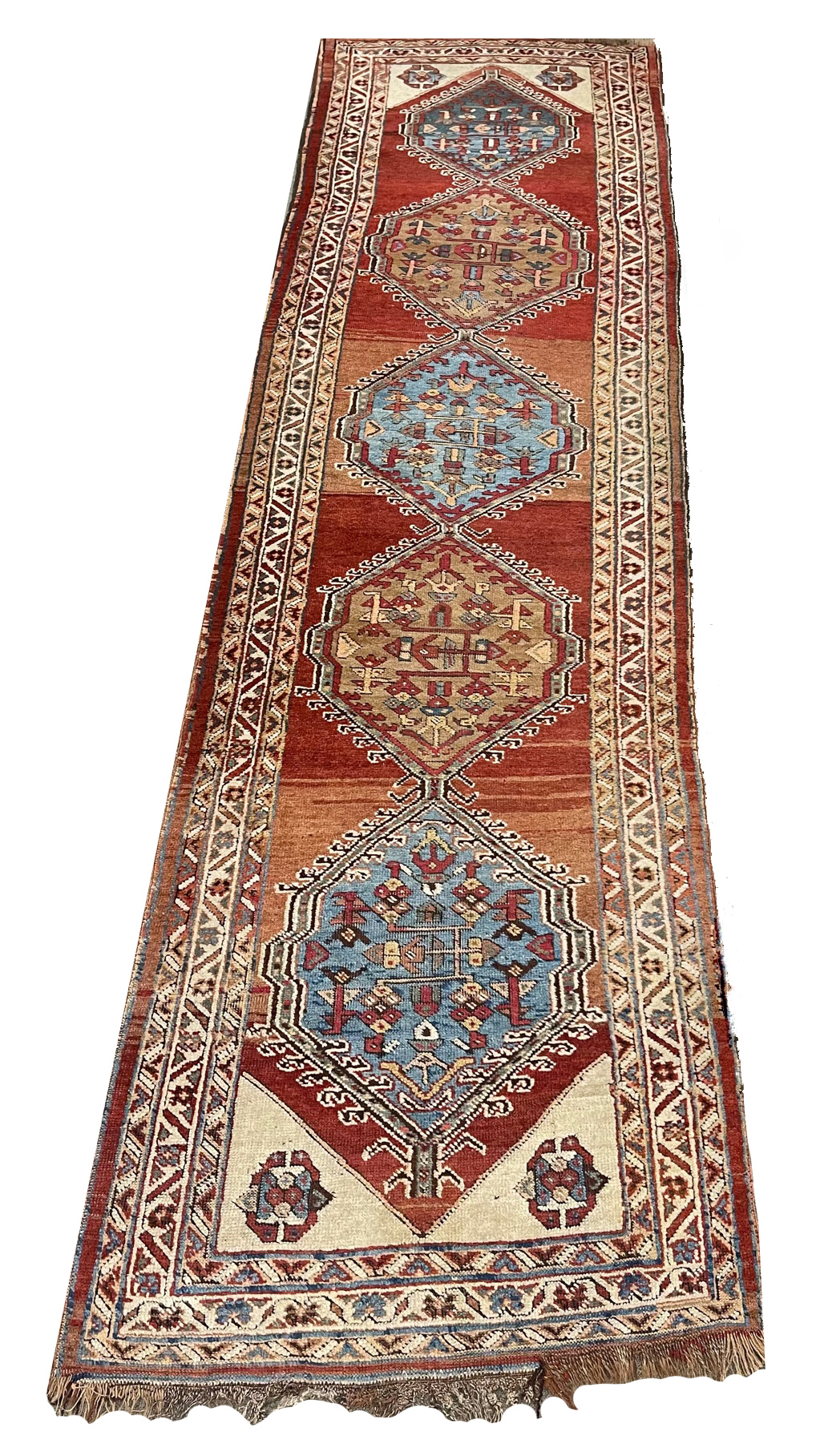 SERAB ORIENTAL RUNNER Late 19th  28d3cf