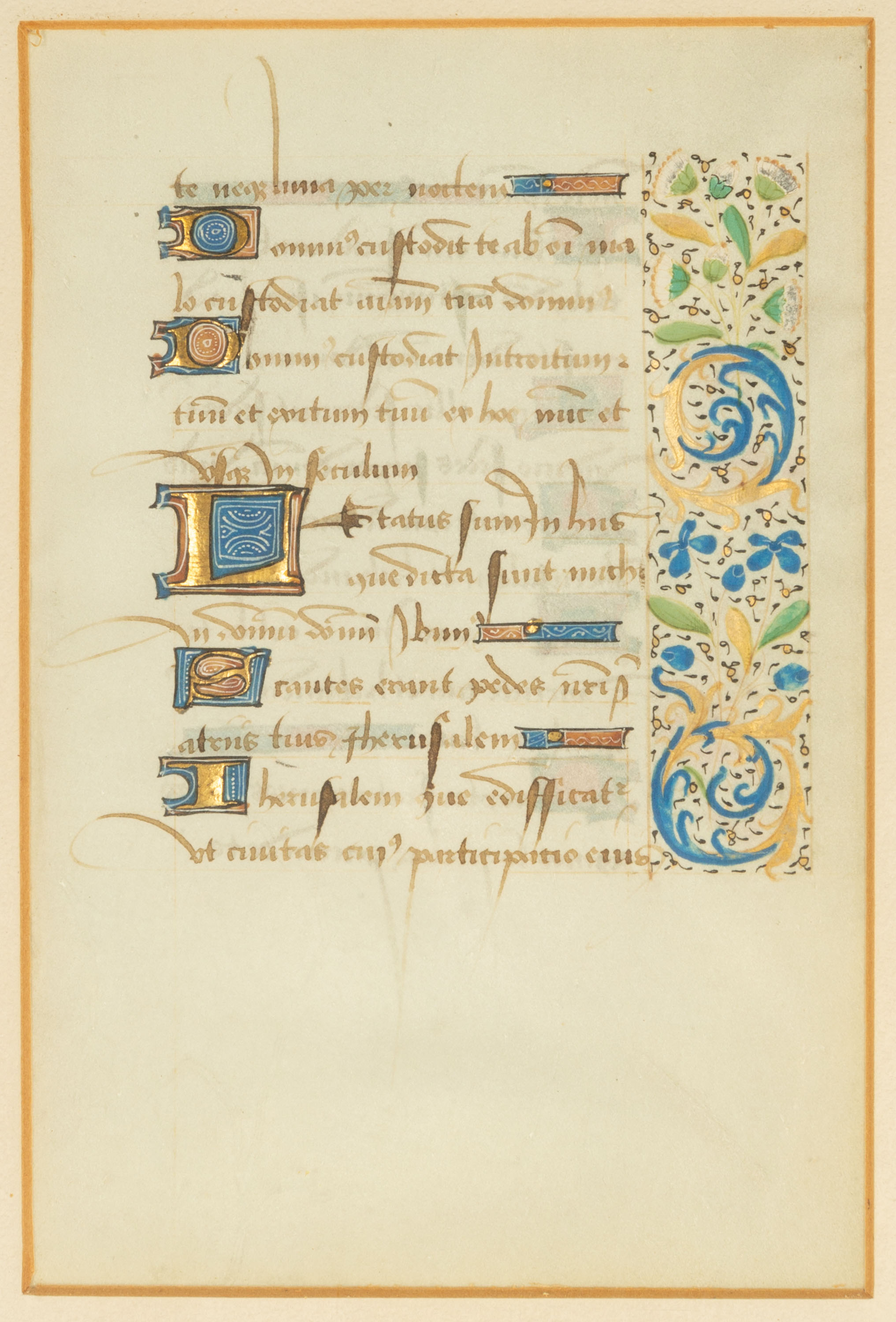 GROUP OF (7) EARLY CHRISTIAN ILLUMINATED