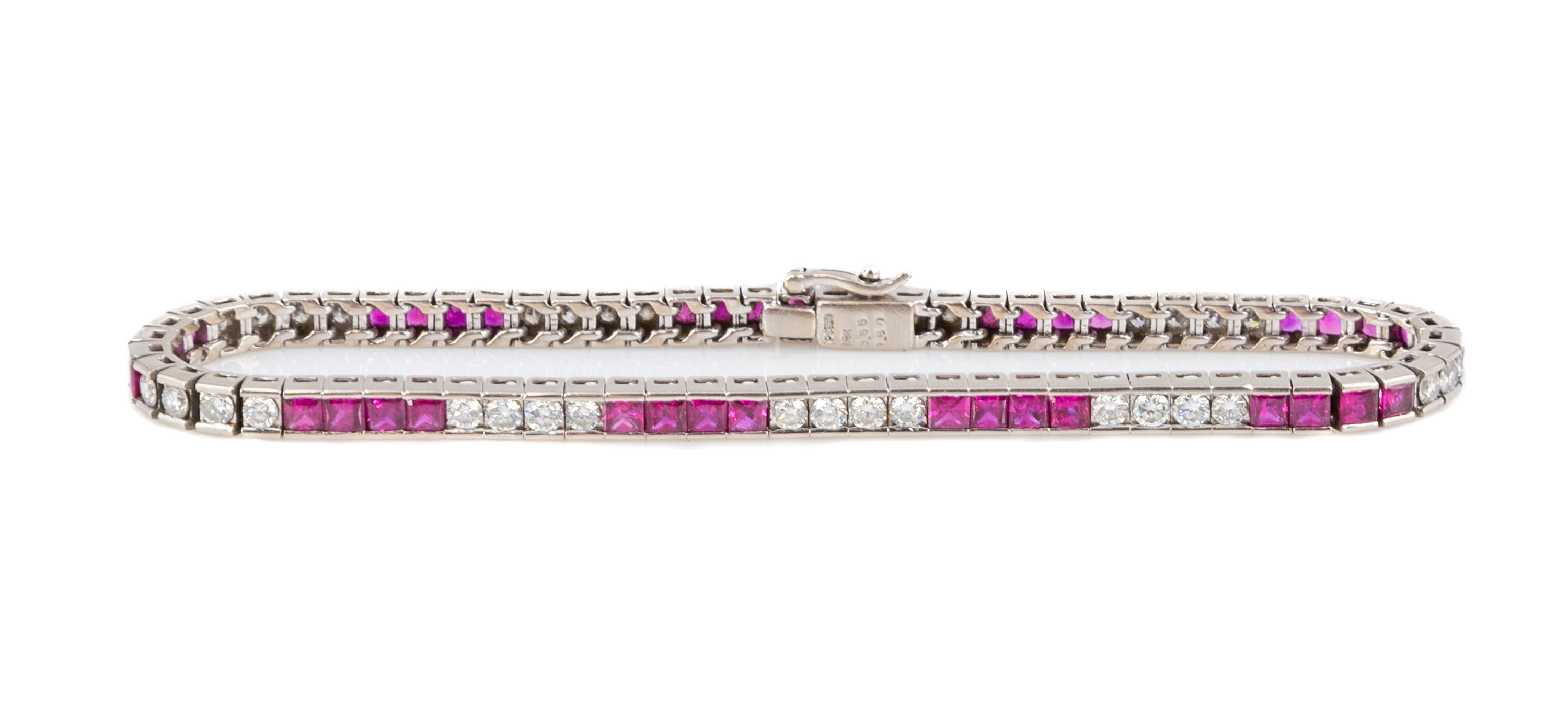 PLATINUM DIAMOND RUBY TENNIS 28d46c