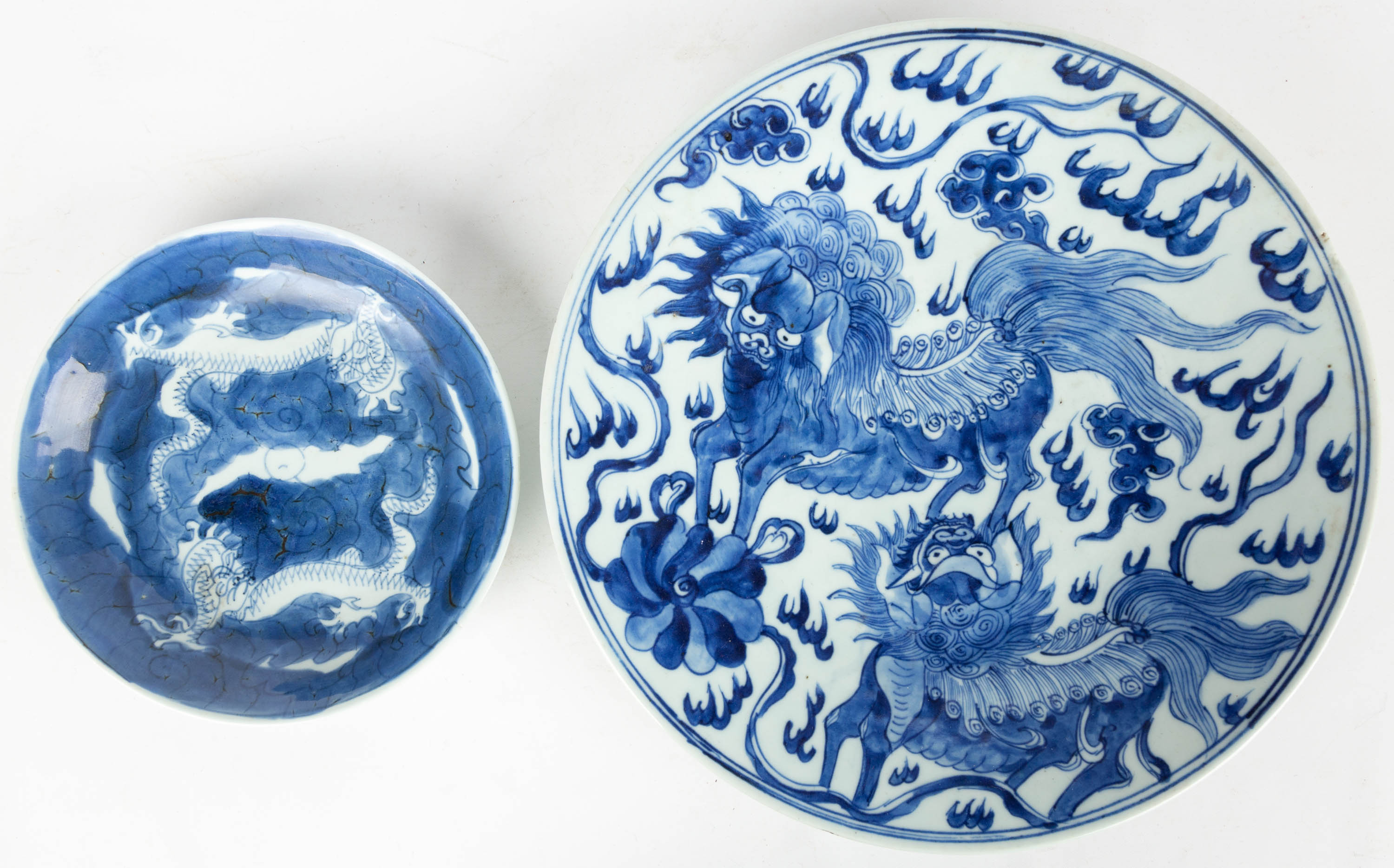 CHINESE BLUE AND WHITE PORCELAIN