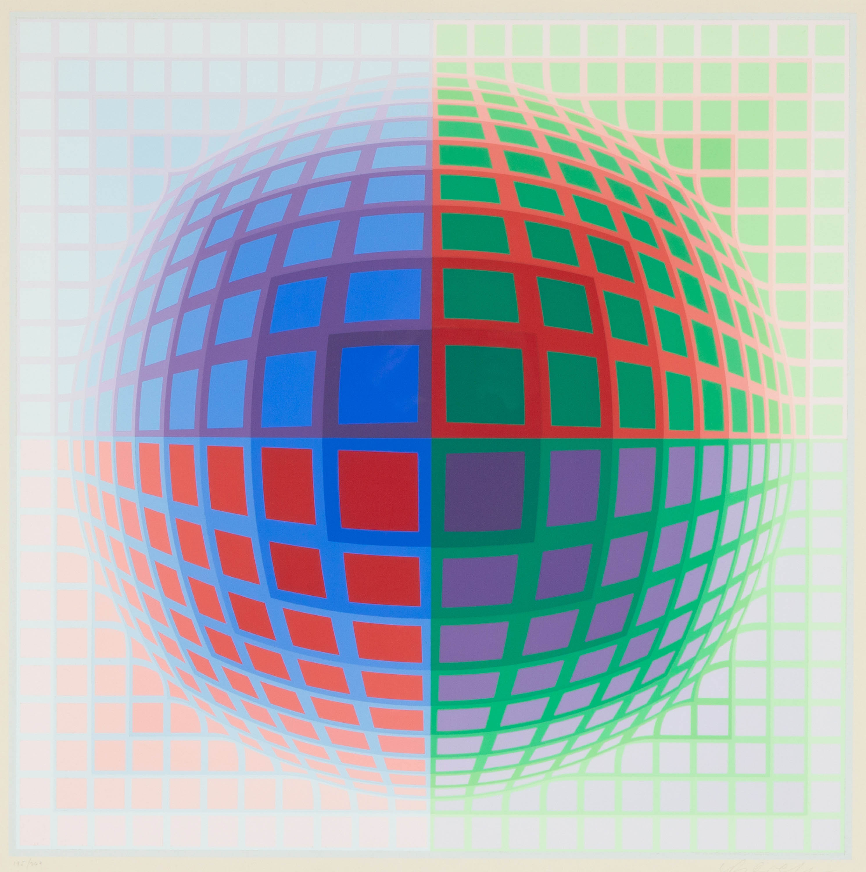 VICTOR VASARELY FRENCH HUNGARIAN  28d5be