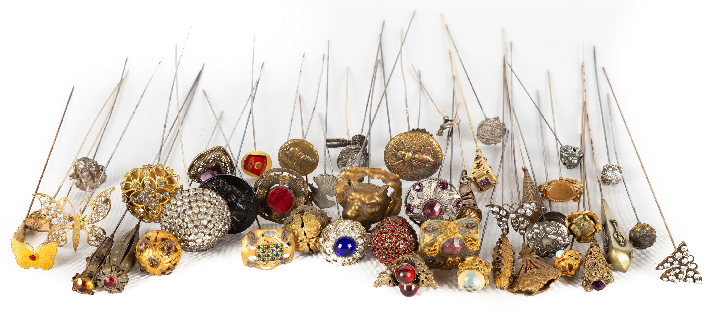 19TH/20TH CENTURY HATPINS Including