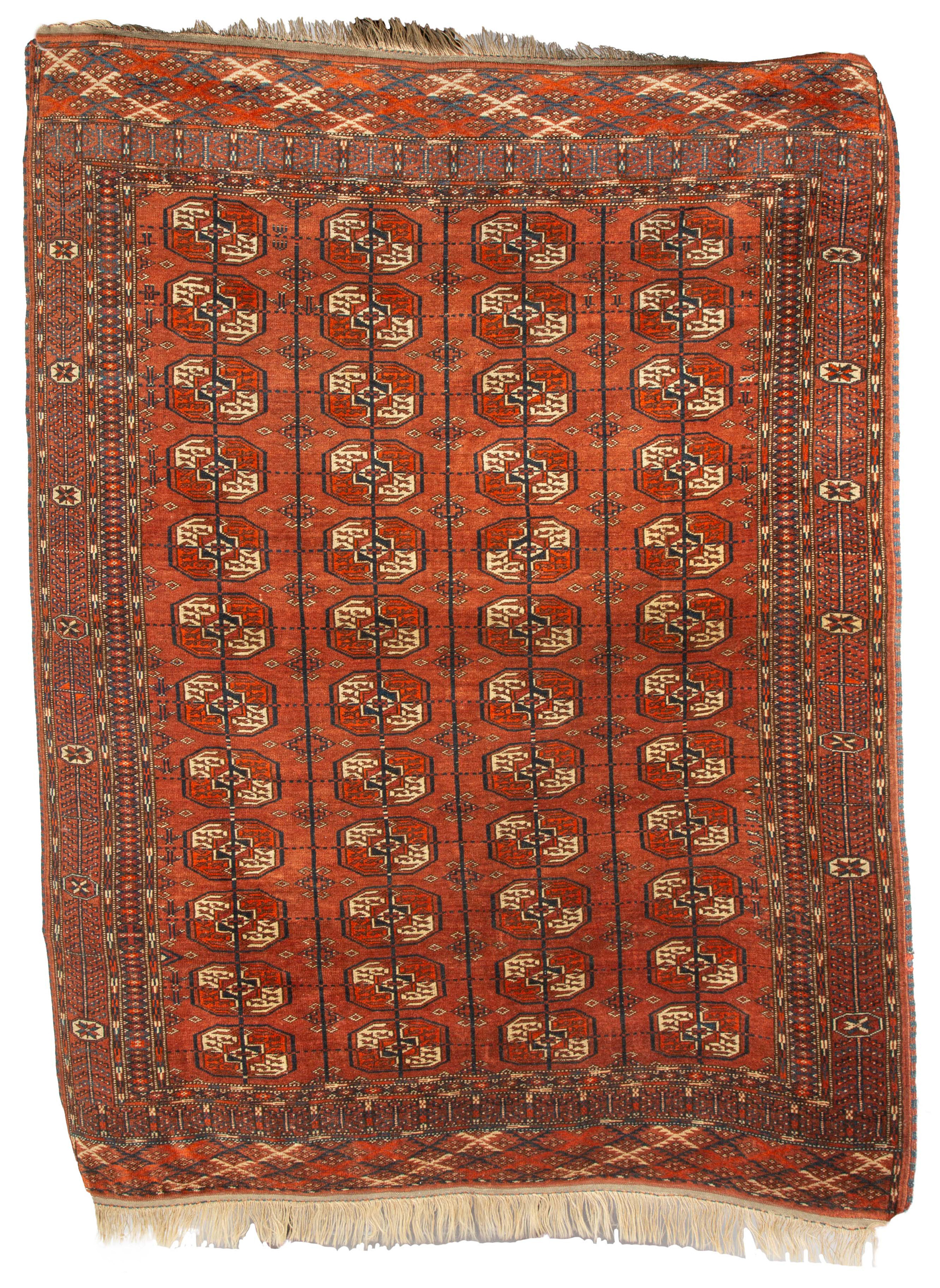 BOKHARA ORIENTAL RUG 19th/20th