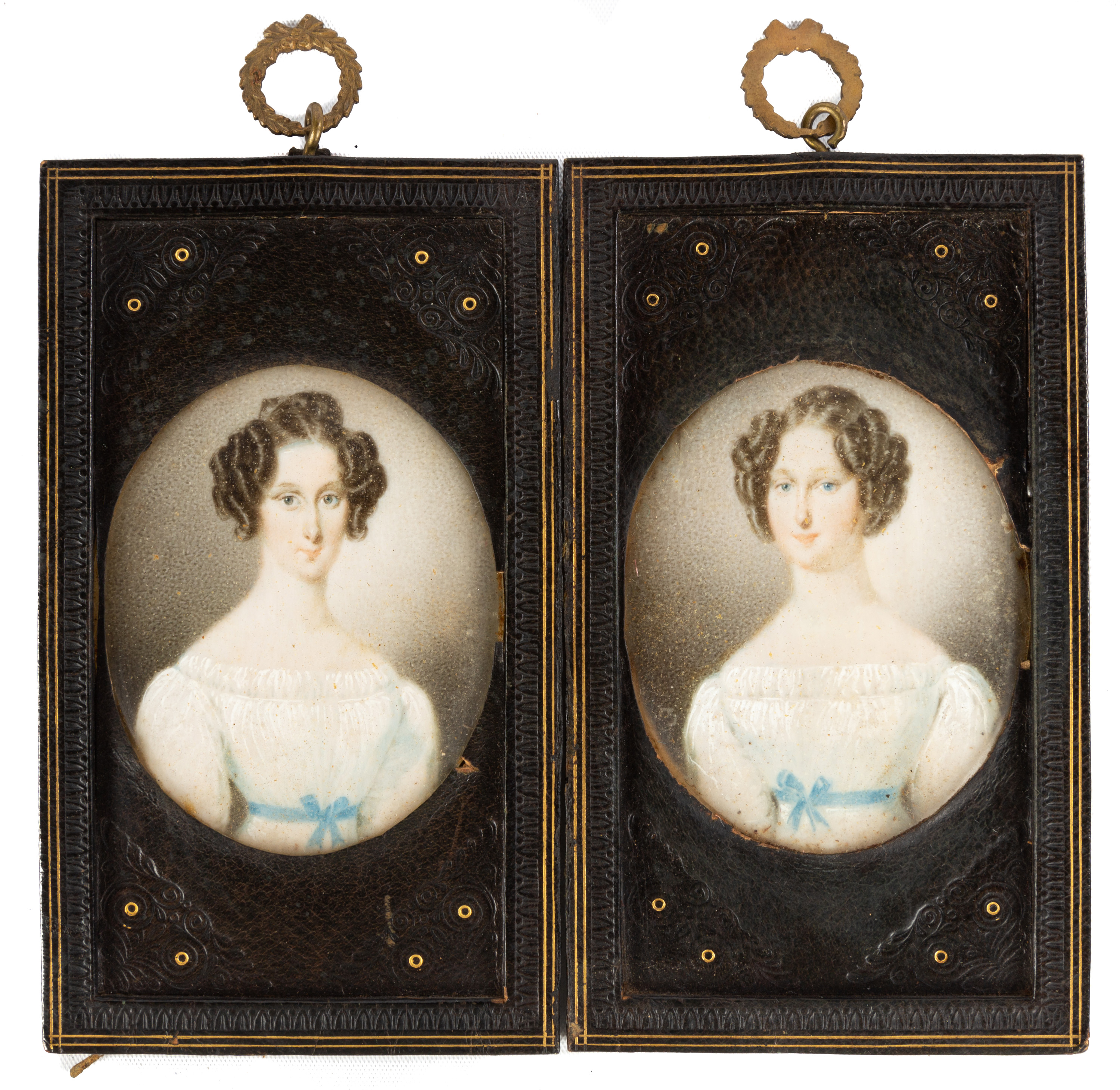 EARLY 19TH CENTURY WATERCOLOR MINIATURE 28d714