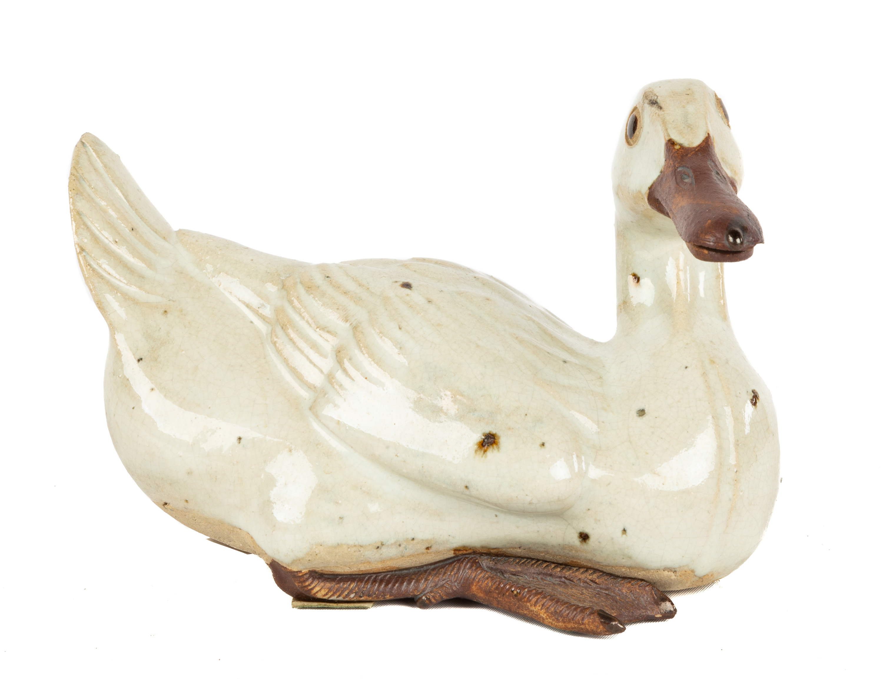CHINESE PORCELAIN DUCK 19th century  28d731