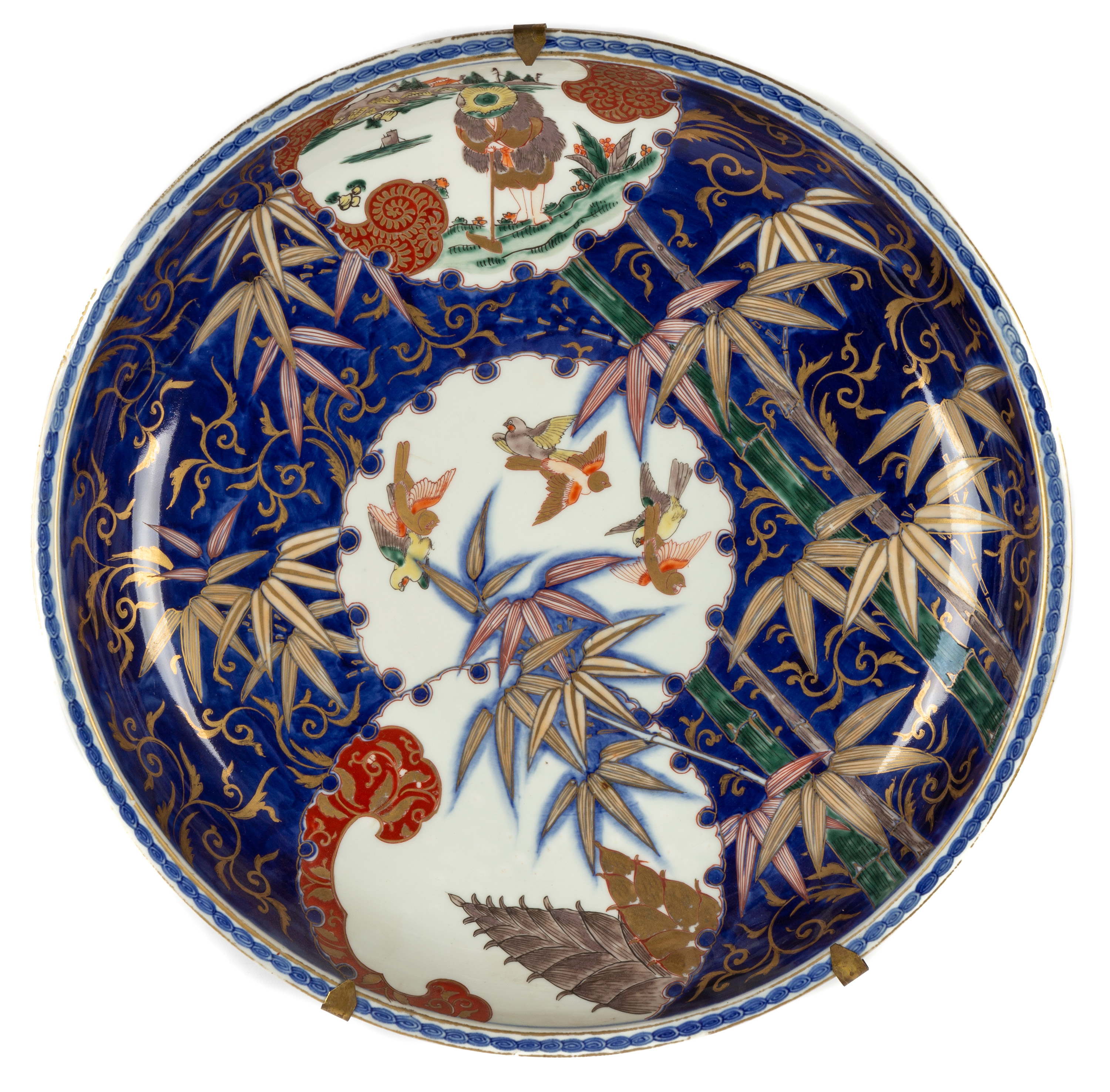 JAPANESE IMARI PORCELAIN CHARGER