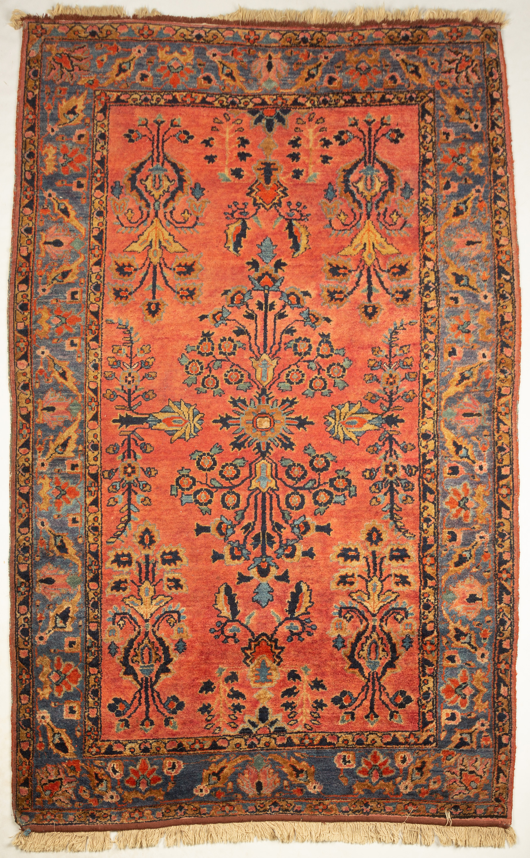 (2) SAROUK ORIENTAL RUGS Early