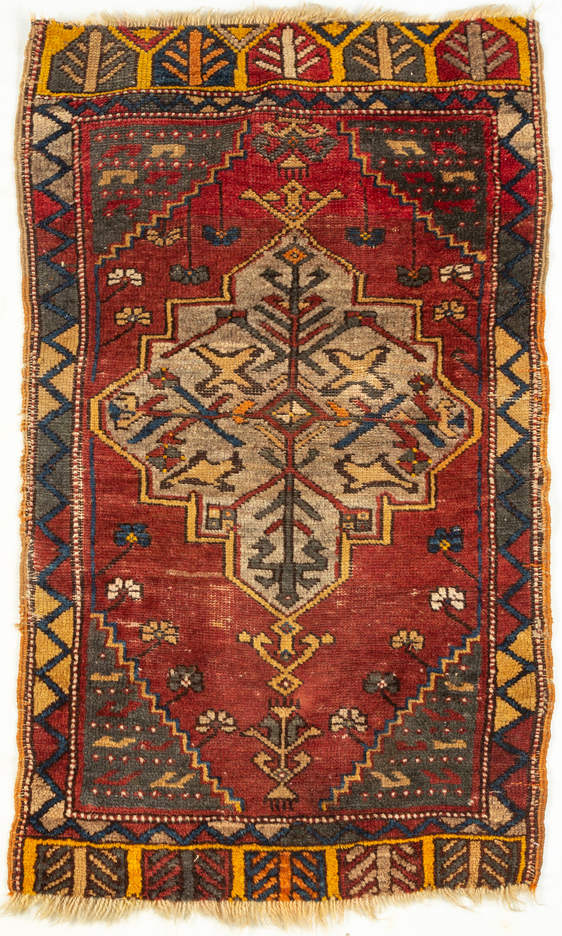 (3) ORIENTAL RUGS Early 20th century.