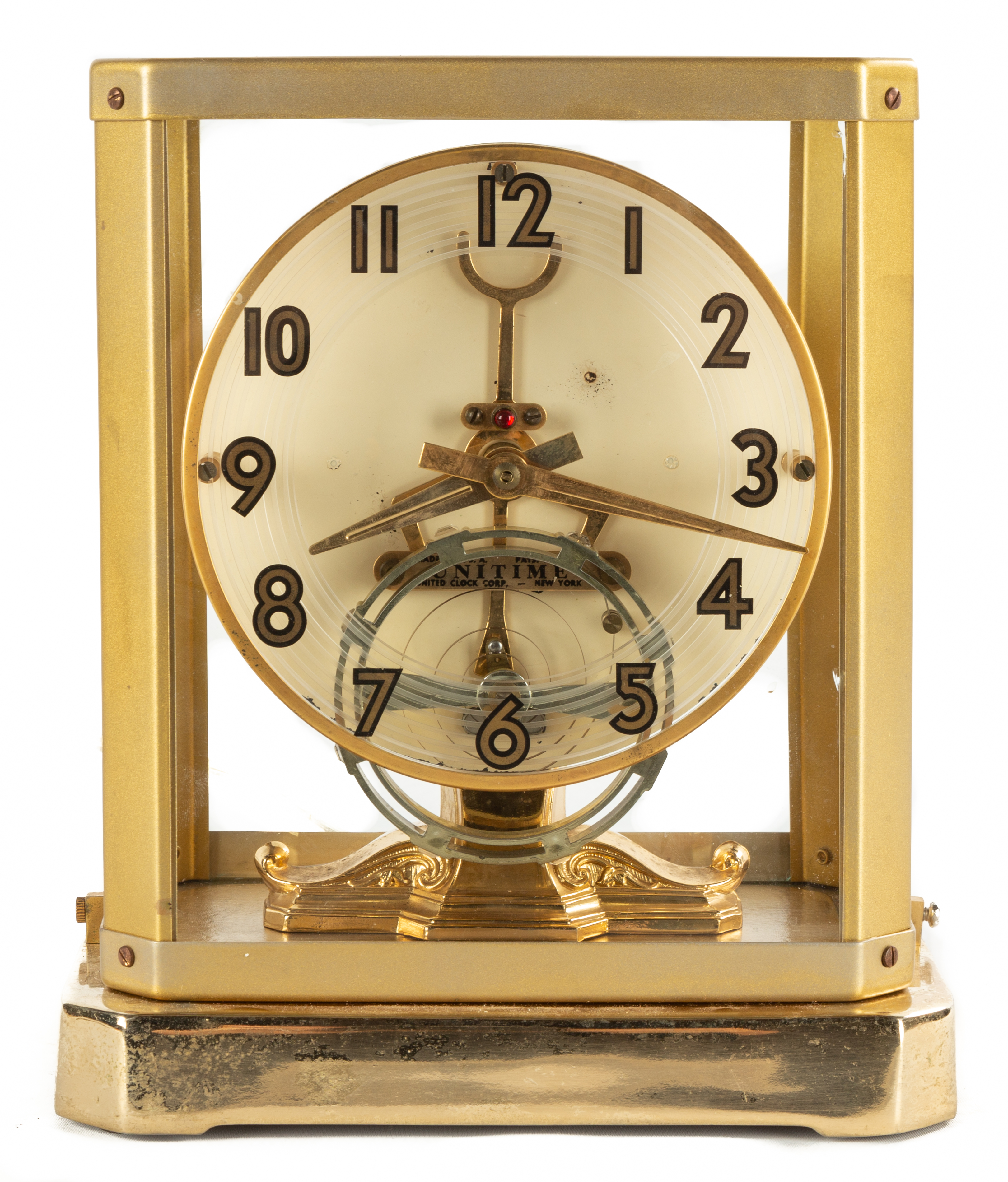 VINTAGE UNITIME ATMOS-STYLE CLOCK MODEL