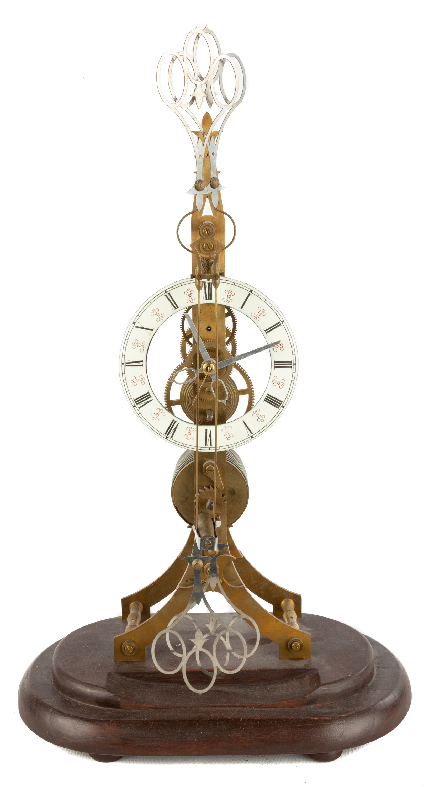 MODERN REPRODUCTION SKELETON CLOCK 28d7b1