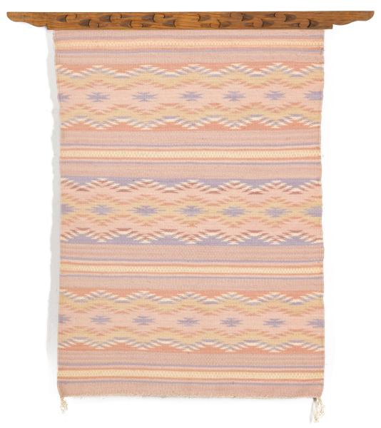 A LATE 20TH CENTURY NAVAJO WIDE