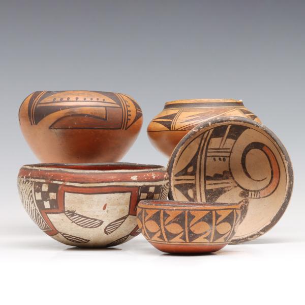 HOPI, ISLETA AND OTHER PUEBLO POTTERY