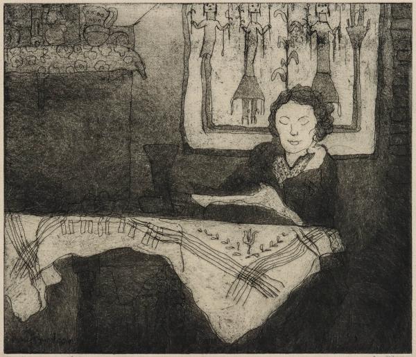 MARY HUNTOON (1896-1970) PENCIL