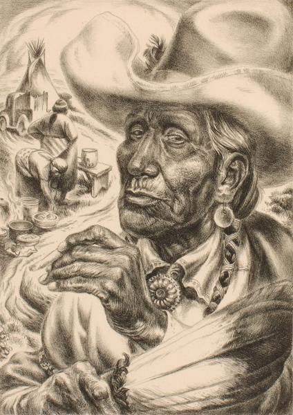 CHARLES BANKS WILSON (1918-2013) PENCIL