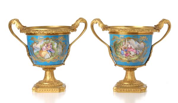 FINE 19TH CENT SEVRES PORCELAIN