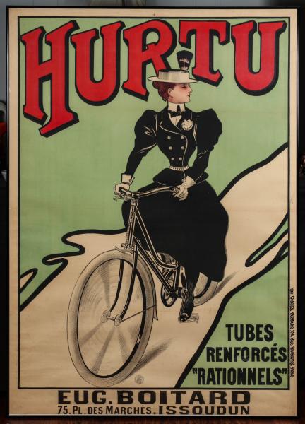 HURTU BICYCLES FRENCH ADVERTISING 28e3b6