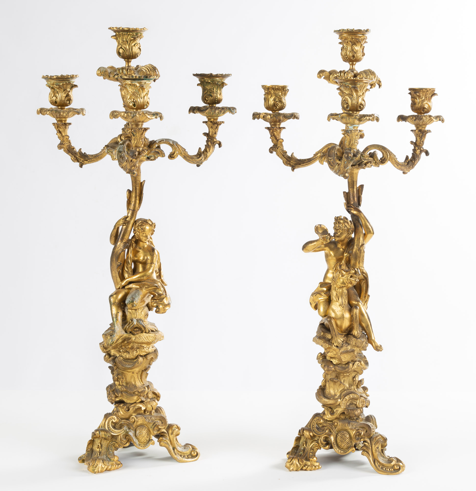 19TH CENTURY FRENCH GILT BRONZE