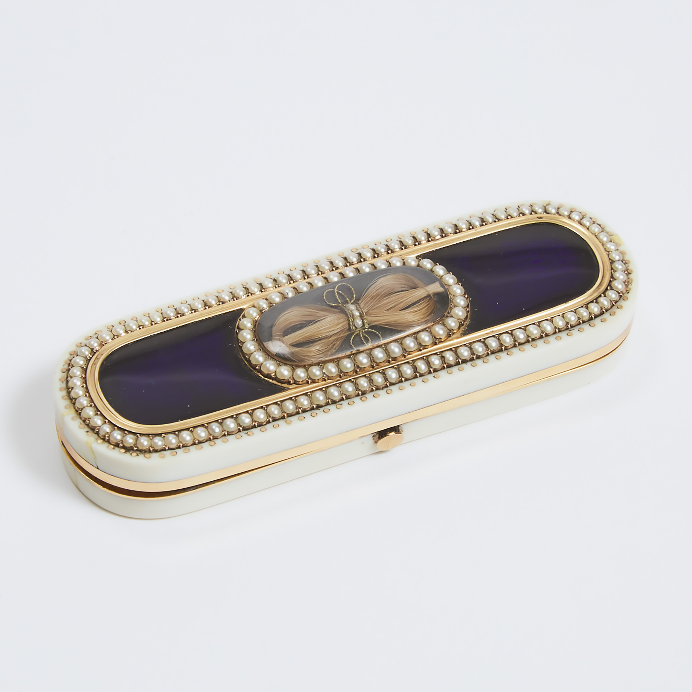 George III Gold, Blue Enamel and