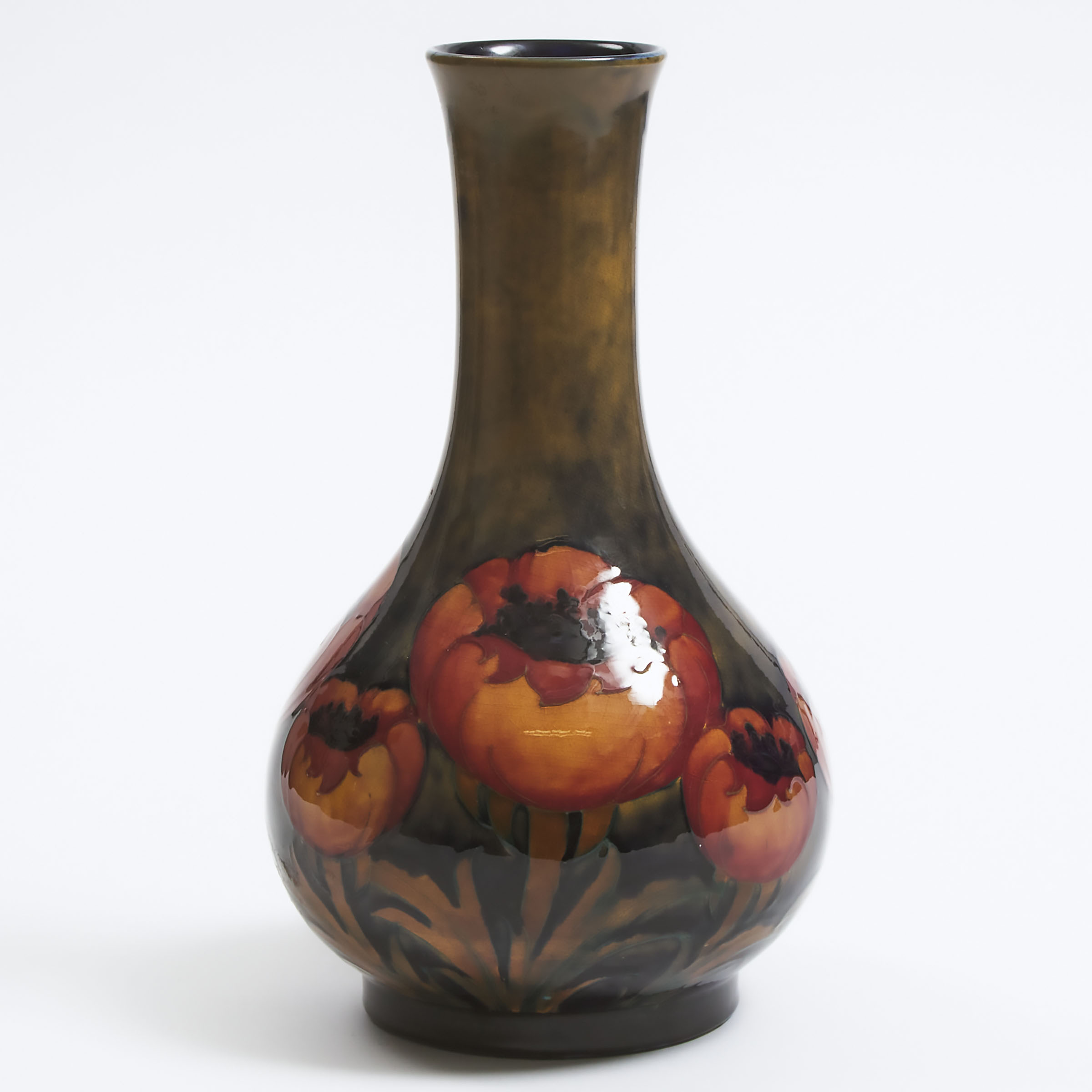 Moorcroft Poppy Vase, c.1925  