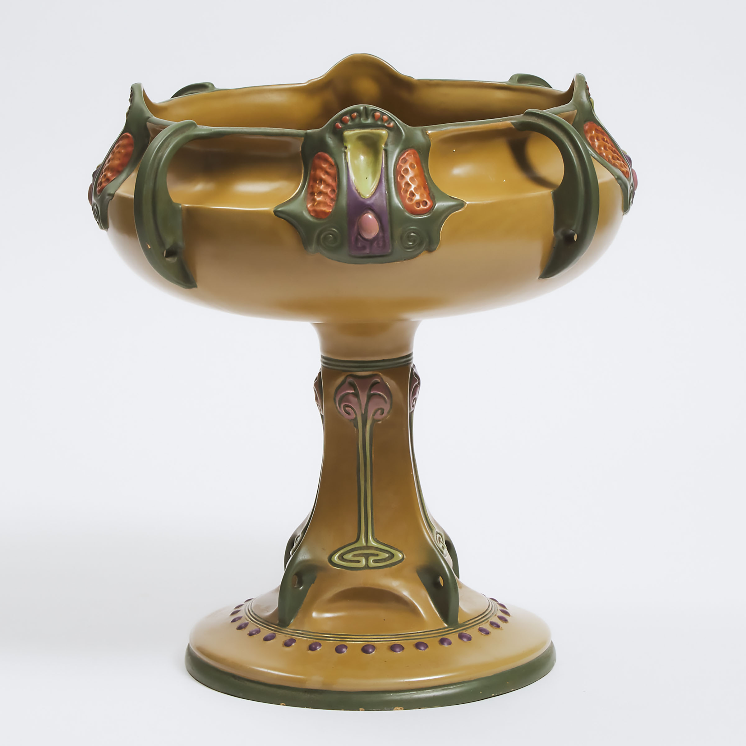 Julius Dressler Large Pedestal-Footed