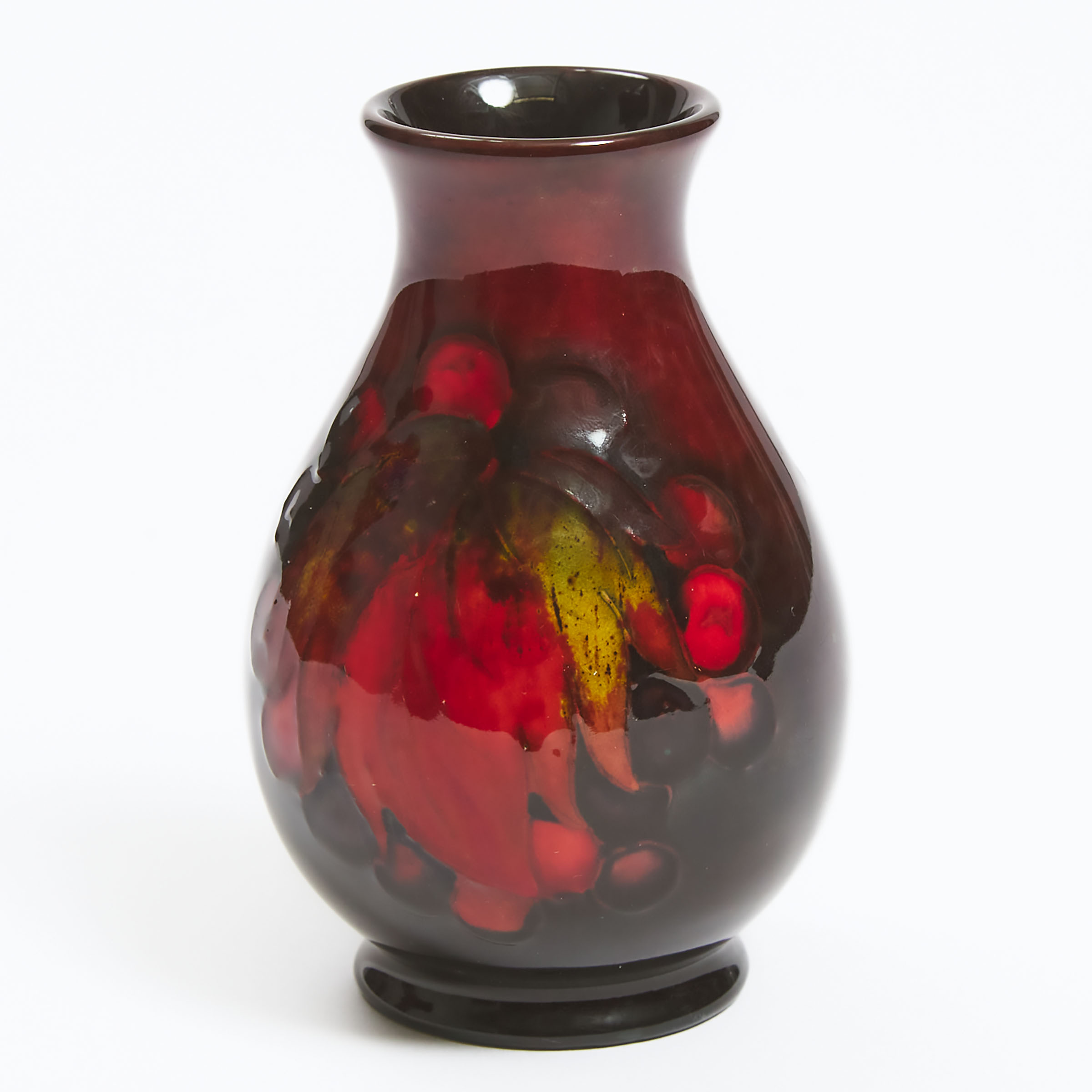 Moorcroft Flambé Grape and Leaf Small