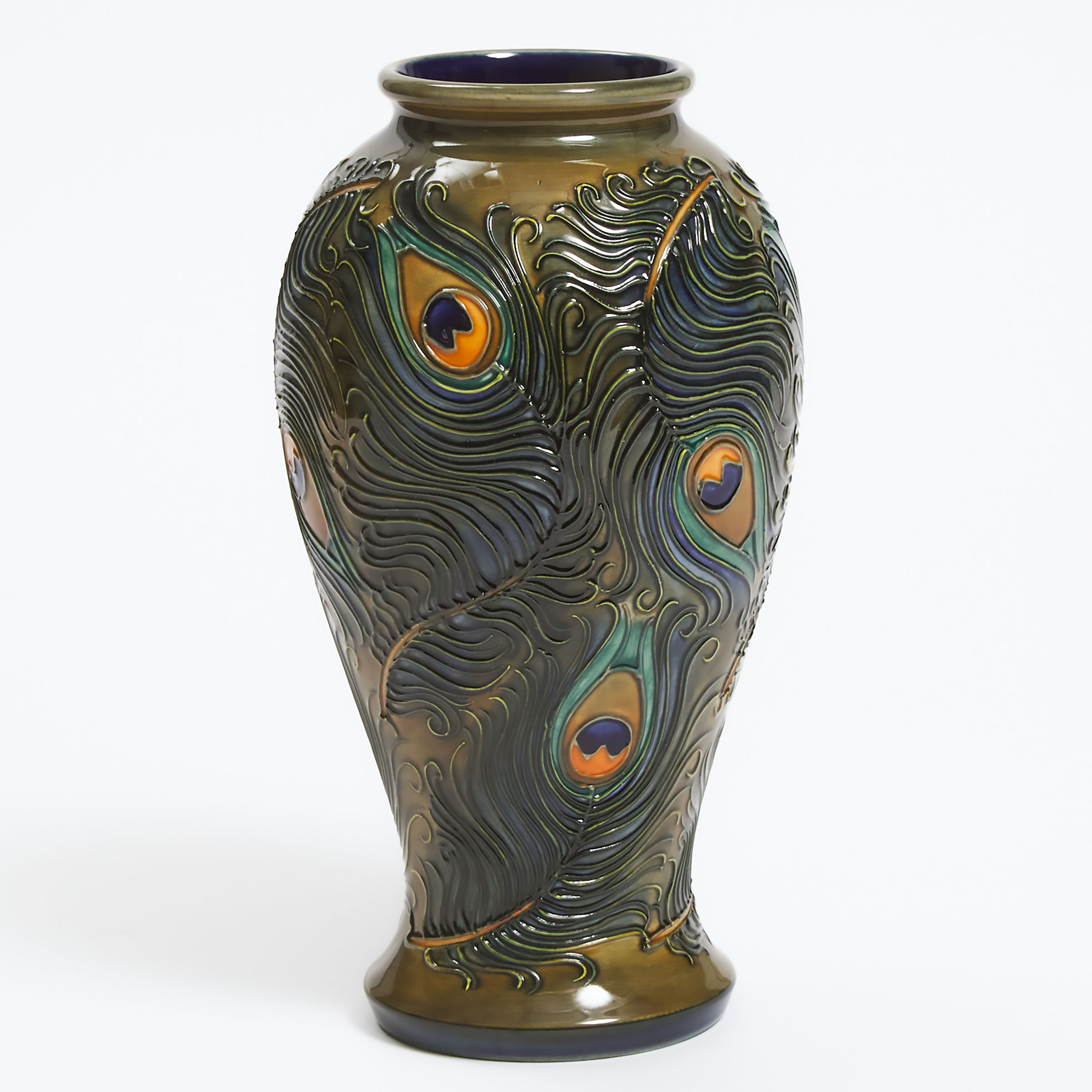 Moorcroft Phoenix Vase, 1999  